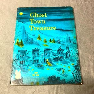 Ghost Town Treasure vintage paperback book 1972 printing